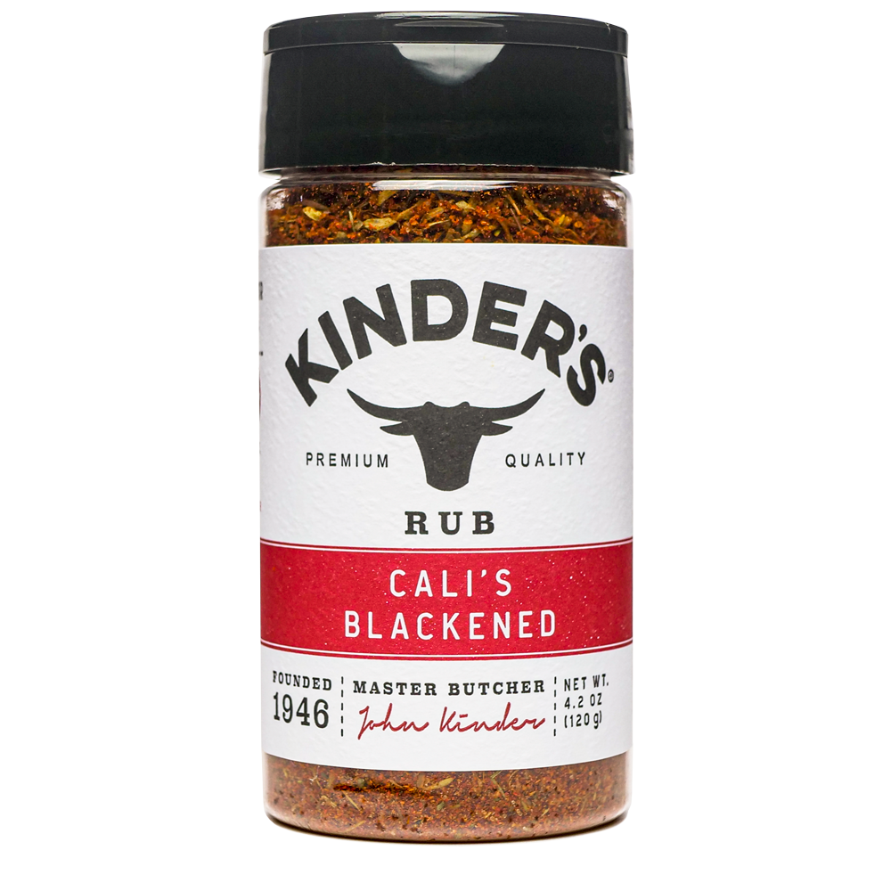 Kinder's Calis Blackened Rub, 4.2 Oz