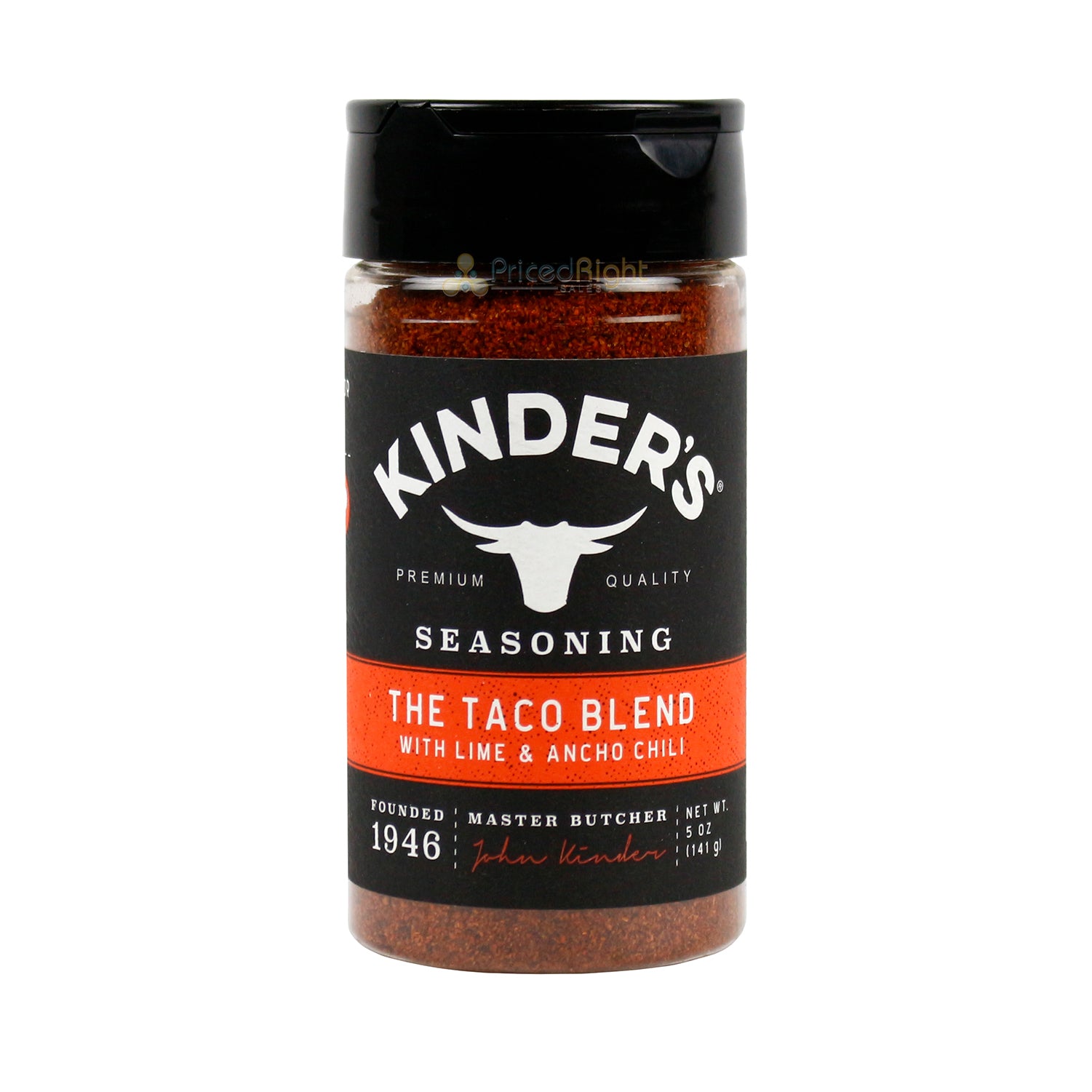 Kinder's The Taco Blend With Lime & Ancho Chili Made From Scratch Seasoning 5 Oz