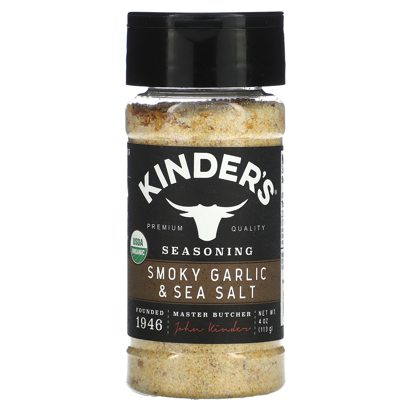 Kinder's Organic Smoky Garlic & Sea Salt Seasoning