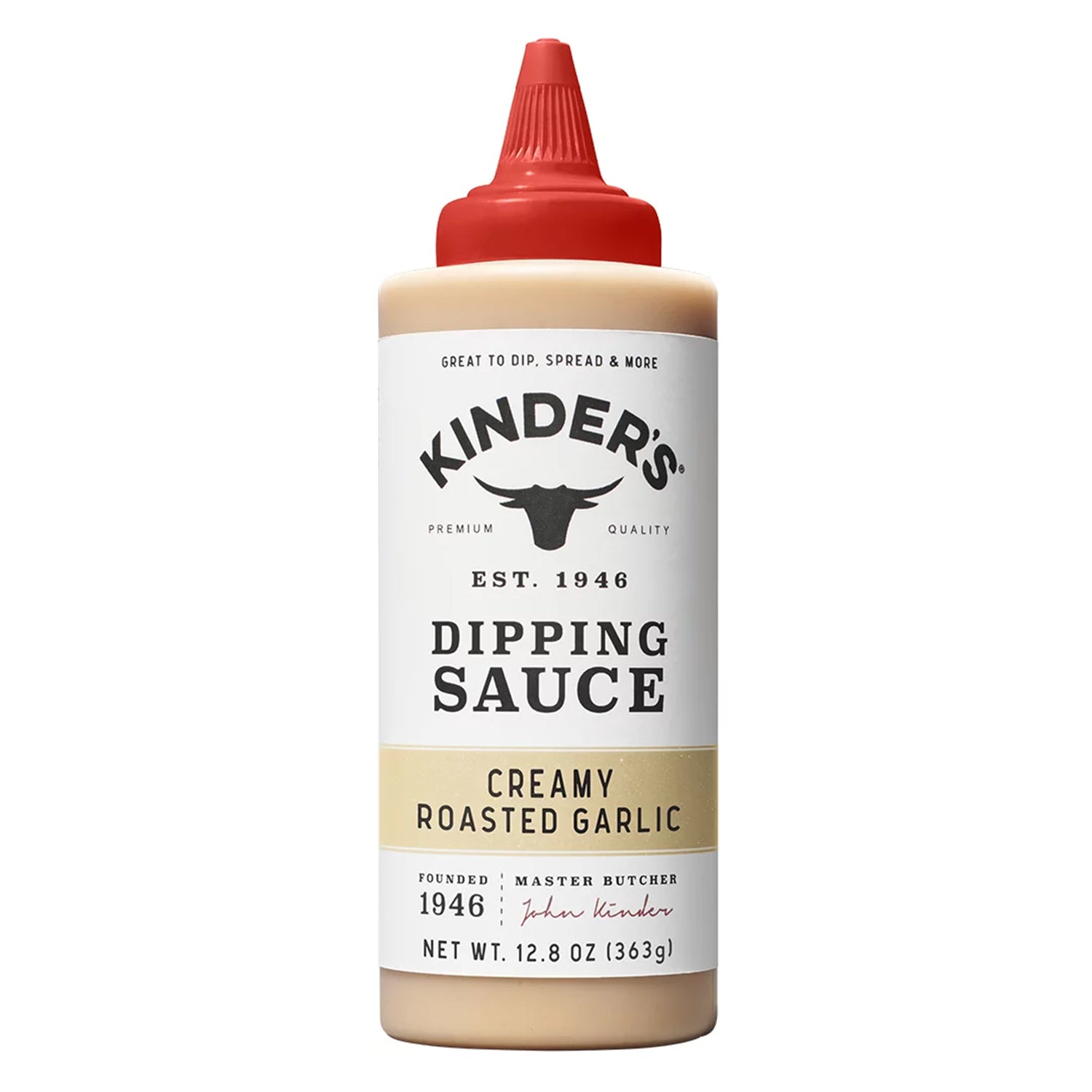 Kinder's Dipping Sauce, Creamy Roasted Garlic 12.78 Oz
