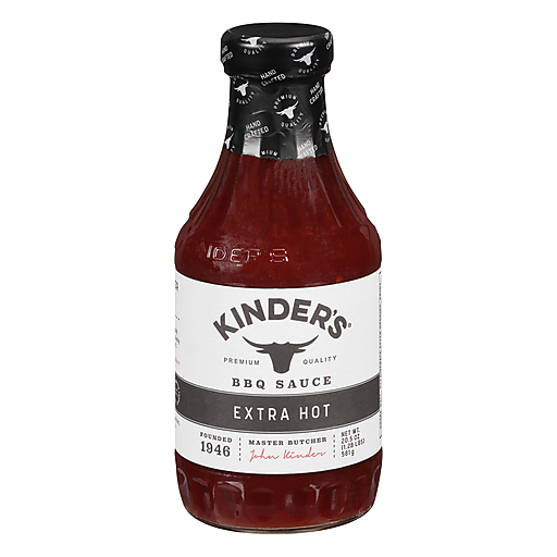 Kinder's Extra Hot Bbq Sauce - 20.5 Oz