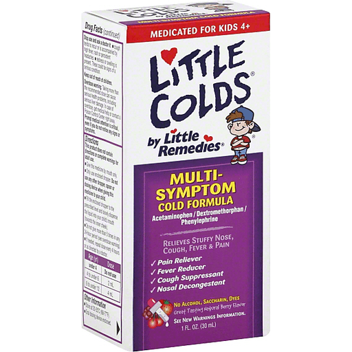 Little Colds Cold Formula, Multi-Symptom, Berry Flavor