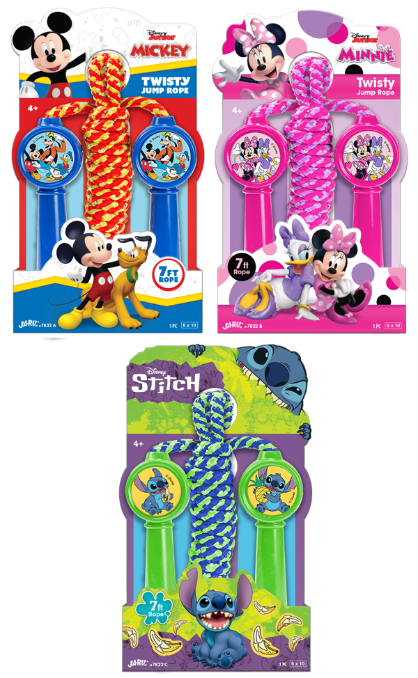 Jaru Inc Disney Mickey Mouse Twisty Jump Rope