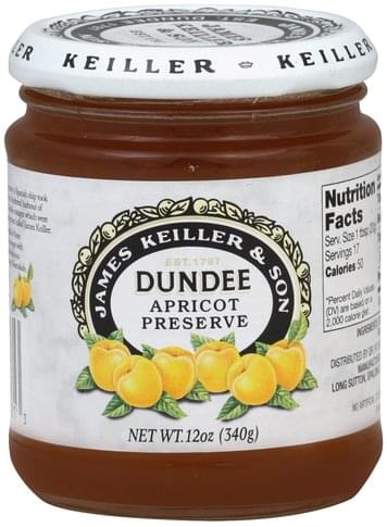 James Keiller & Son Dundee Apricot Preserve 12.00 Oz