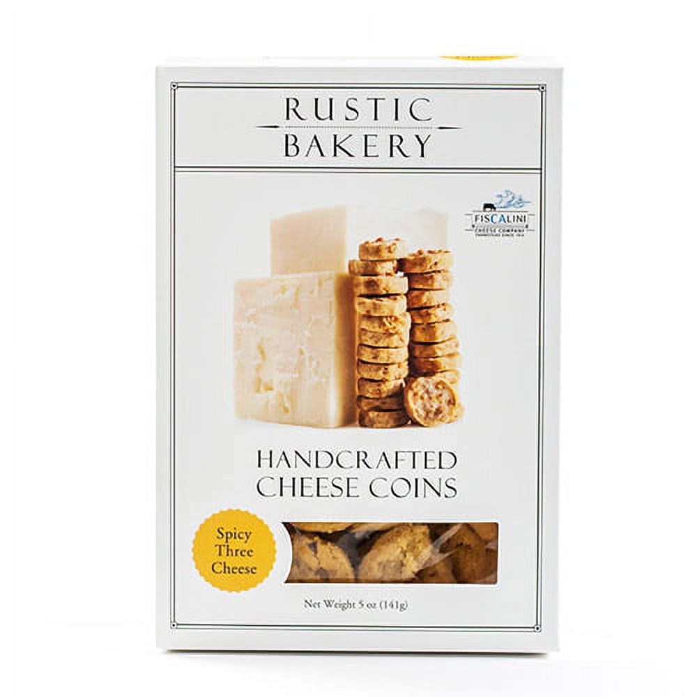 Rustic Bakery Savory Cheese Coins, 5 Oz