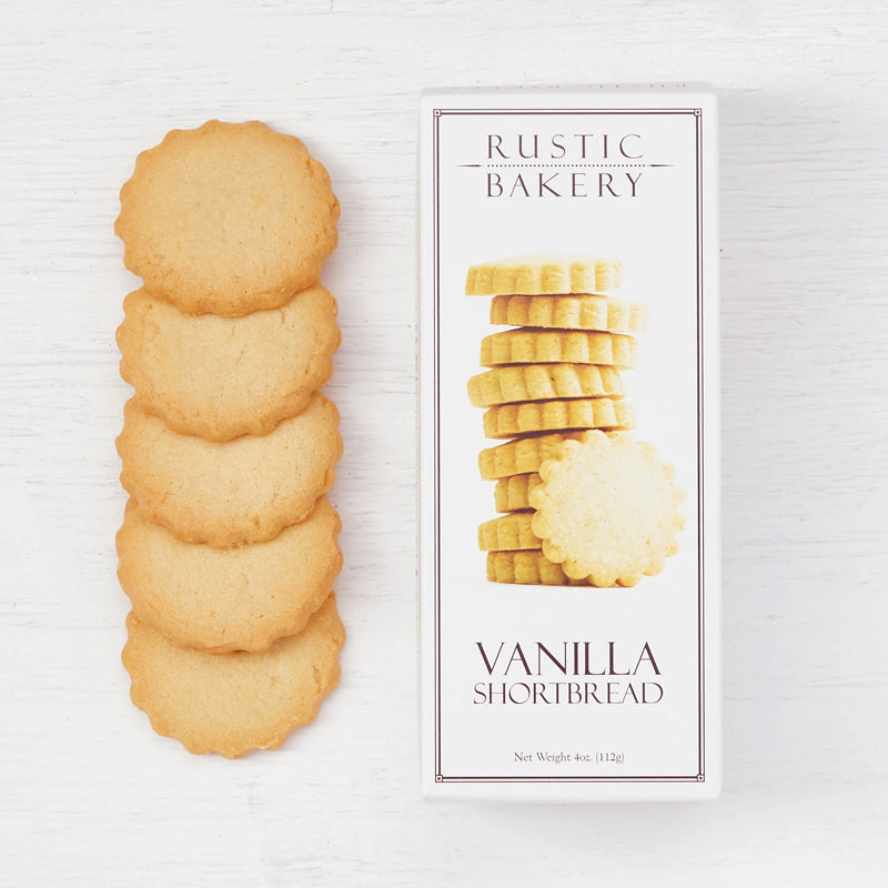 Rustic Bakery Vanilla Bean Shortbread, 4 Oz