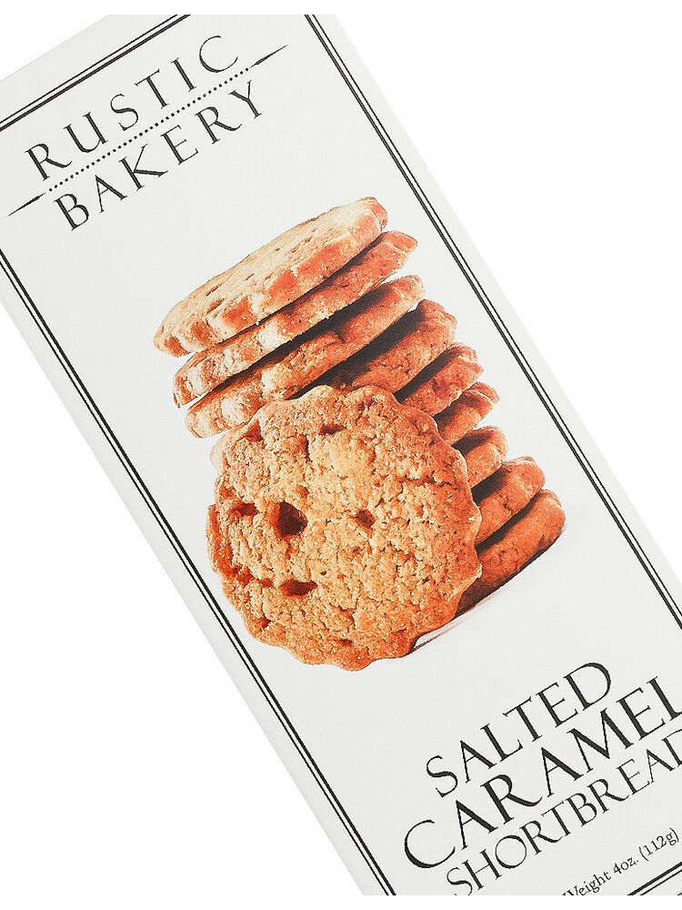 Rustic Bakery Salted Caramel Shortbread 4oz, Petaluma, California