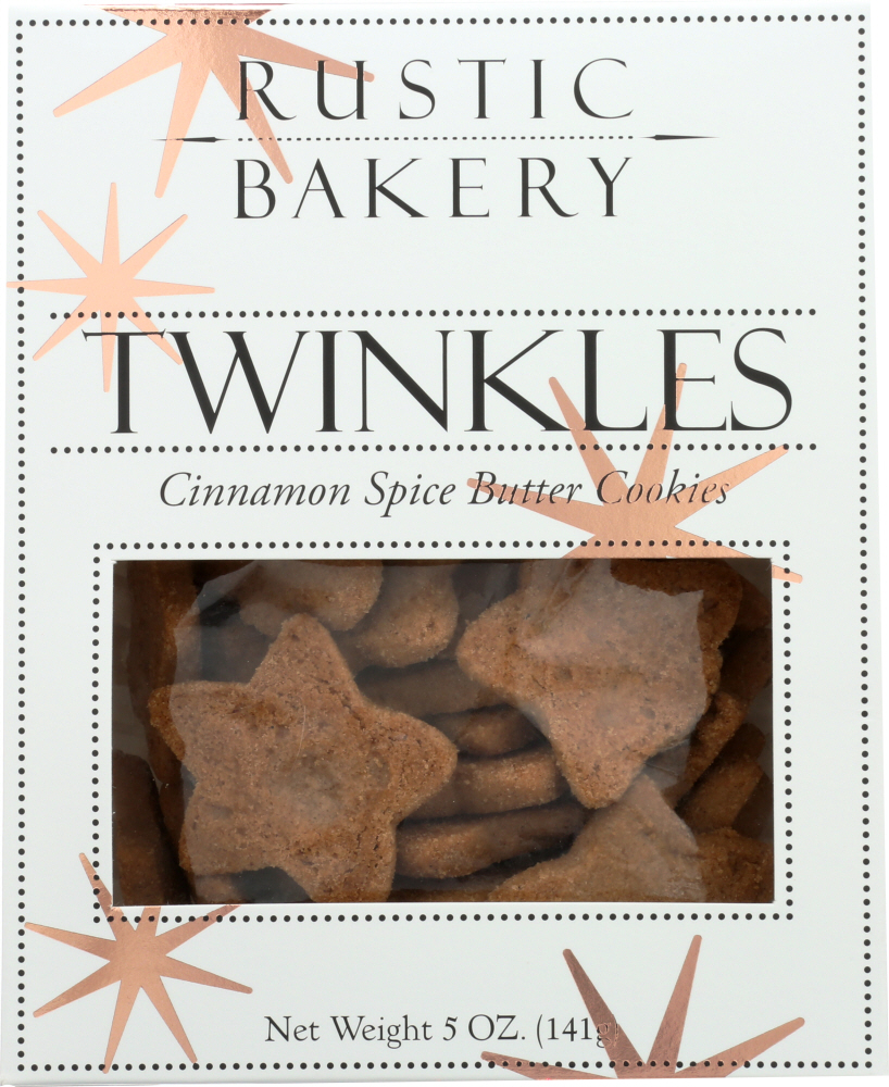 Rustic Bakery Twinkles Cinnamon Spice Butter Cookies