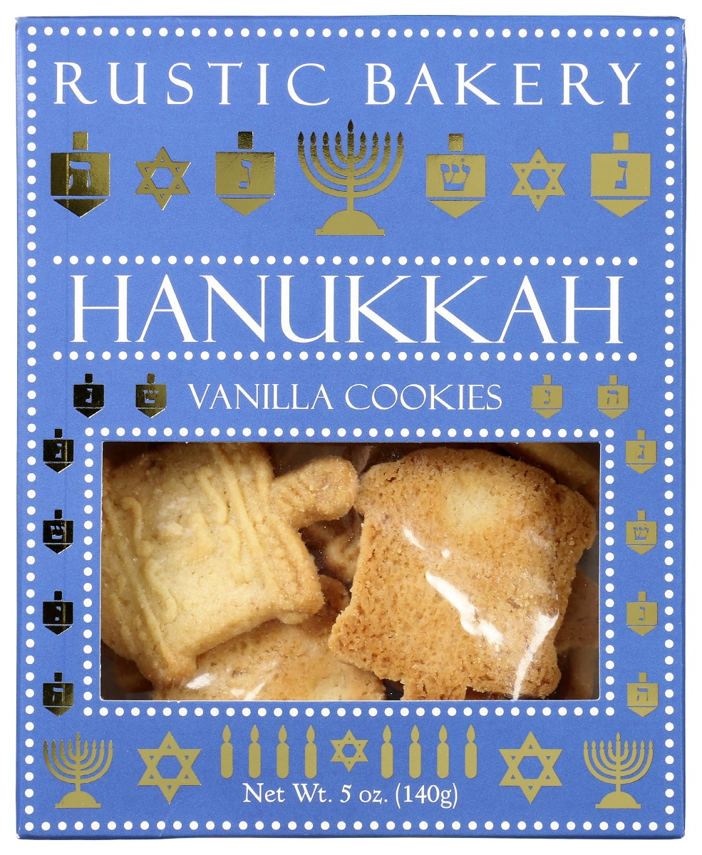 Rustic Bakery Cookies Vanilla Hanukkah, 5 Oz