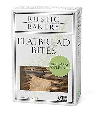 Rustic Bakery Rosemary & Olive Oil Organic Flatbread Bite, 4 Oz