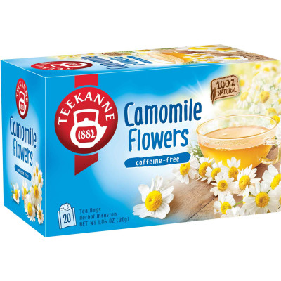 Teekanne Camomile Flowers Bags Tea 20 Ct Box