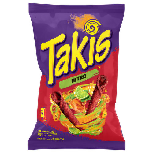 Takis Nitro Habanero & Lime Rolled Tortilla Chips