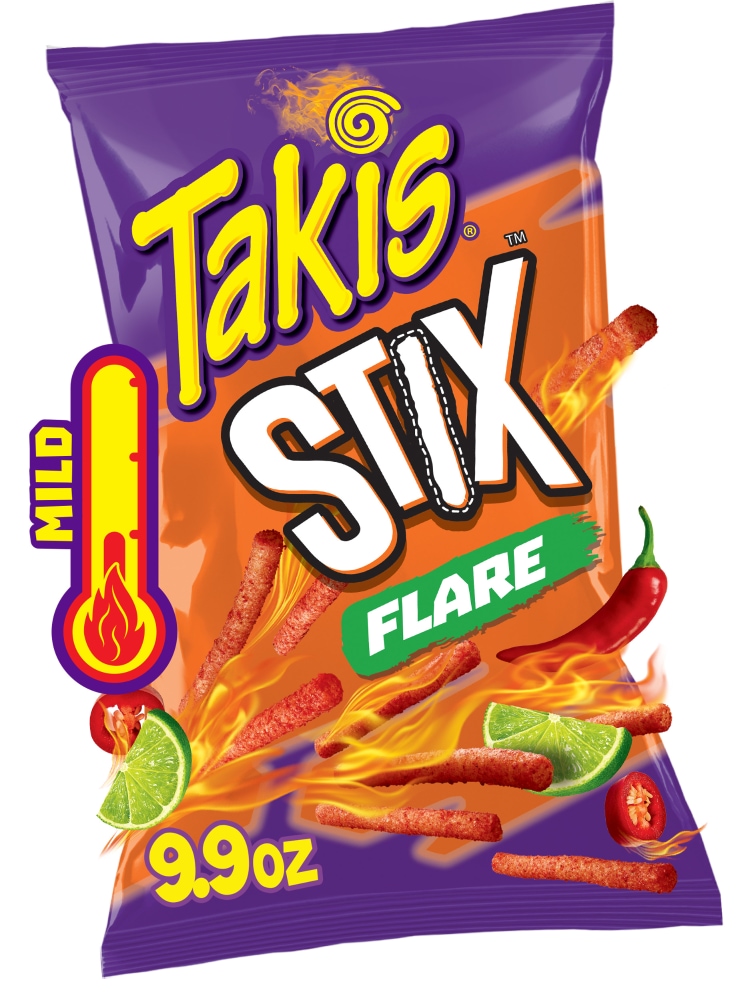 Takis Flare Stix Chili Pepper & Lime Corn Snack Sticks