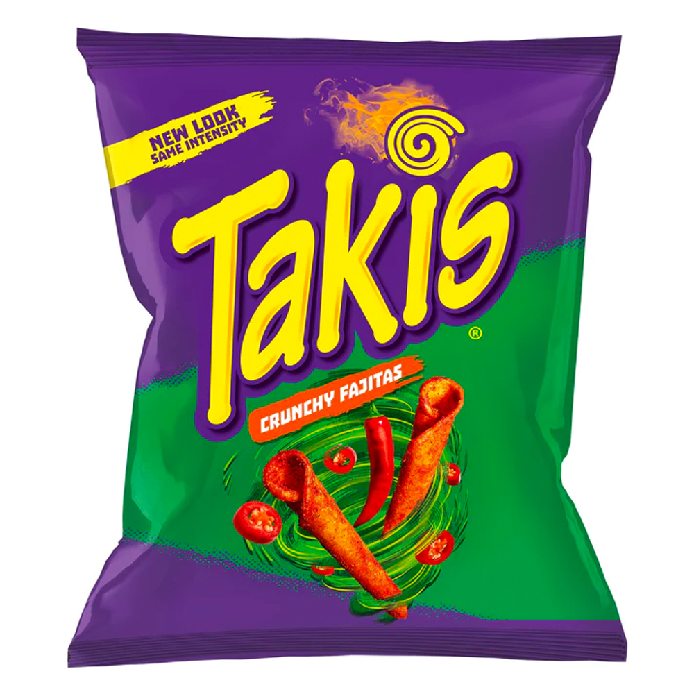 Takis Rolls Crunchy Fajitas Tortilla Chips