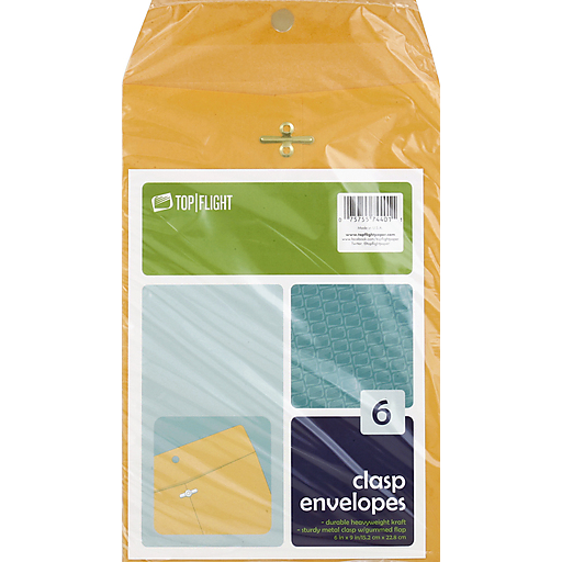 Top Flight Envelopes, Clasp