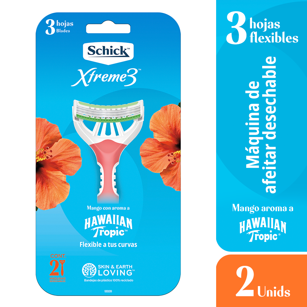 Schick Shaver Xtreme 3 Hawaiian Tropic