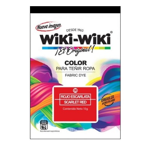 Wiki Wiki Rojo Escarlata 15g Und