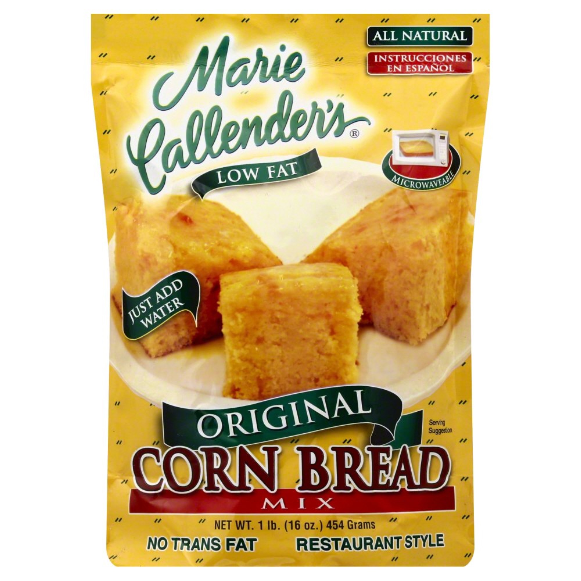 Marie Callender's Restaurant Style Original Corn Bread Mix 1 Lb