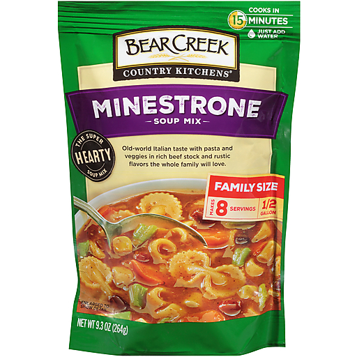 Bear Creek Country Kitchens Minestrone Soup Mix 9.3 Oz. Pouch