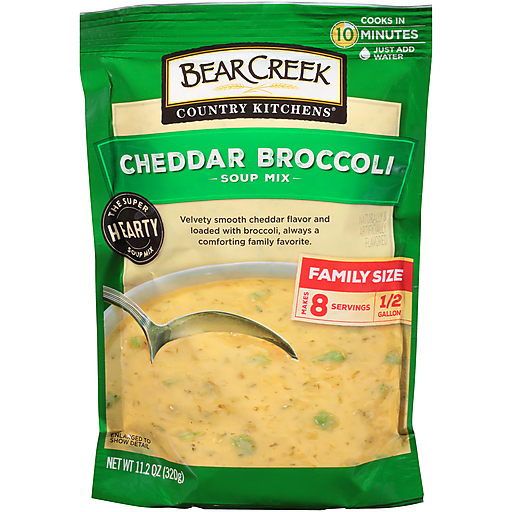 Bear Creek Country Kitchens Cheddar Broccoli Soup Mix 11.2 Oz. Pouch