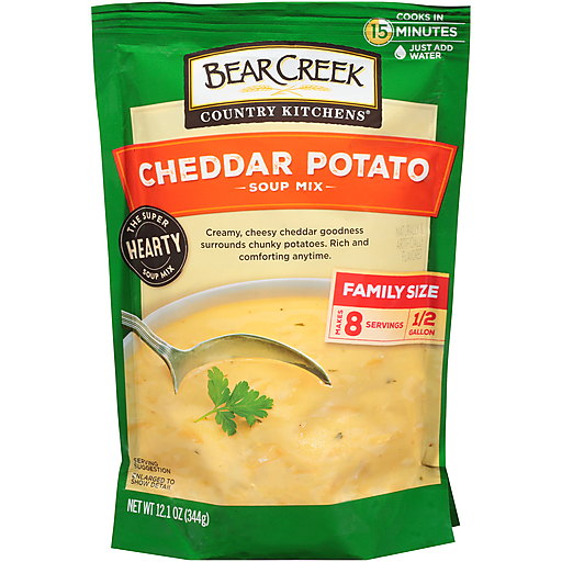 Bear Creek Country Kitchens Cheddar Potato Soup Mix 12.1 Oz. Pouch