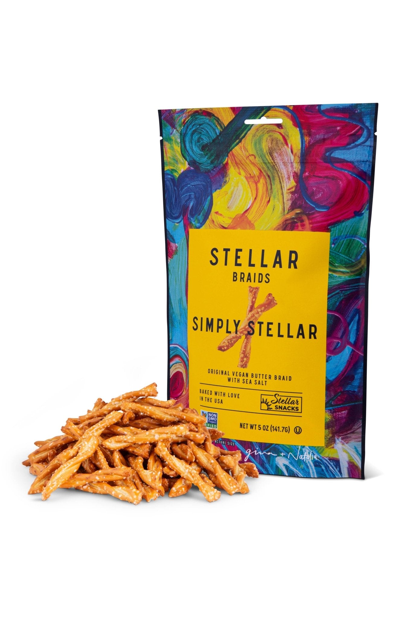 Stellar Snacks Pretzel Braids - Simply