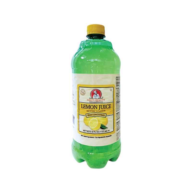 Chef S Quality-Lemon Juice From Concentrate 32 Fl Oz 946 Ml