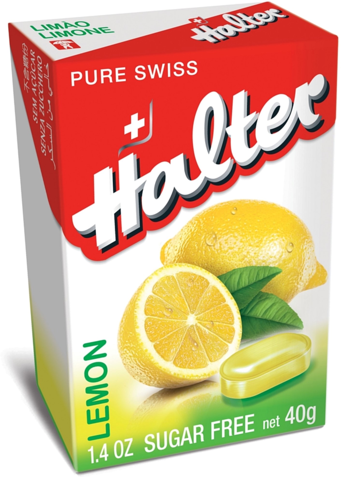 Halter Bonbons Lemon Sugar Free