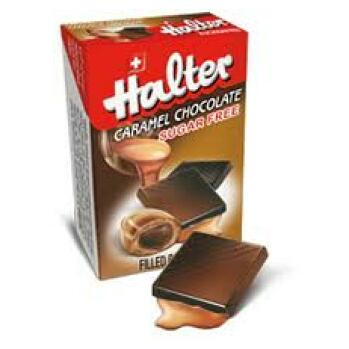 Halter Bonbons Sans Sucre Caramel Chocolat