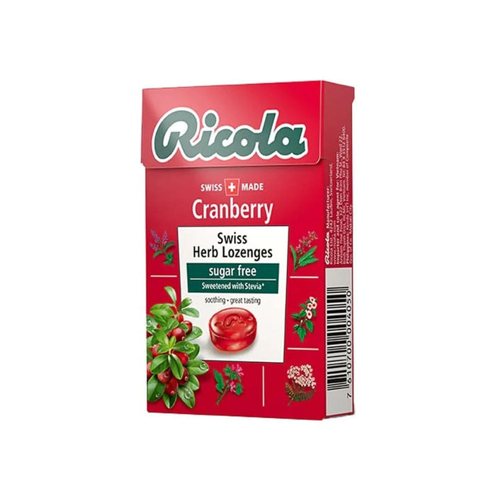 Ricola Lozenges With Out6 Sugar Cranber