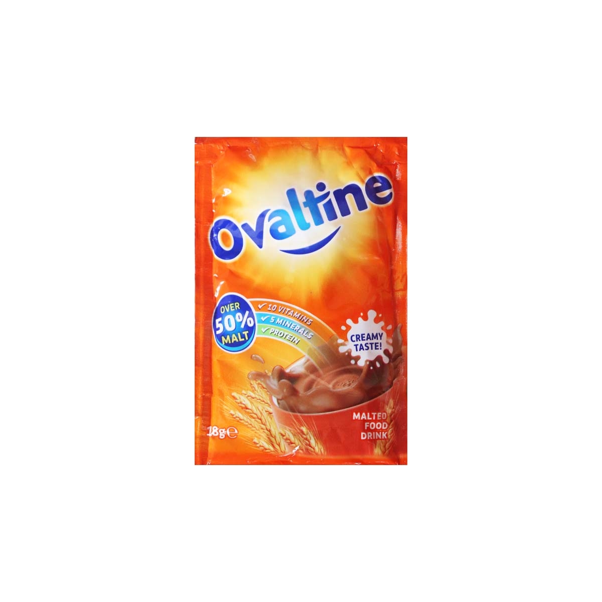 Ovaltine Food Drink Sachet 18g