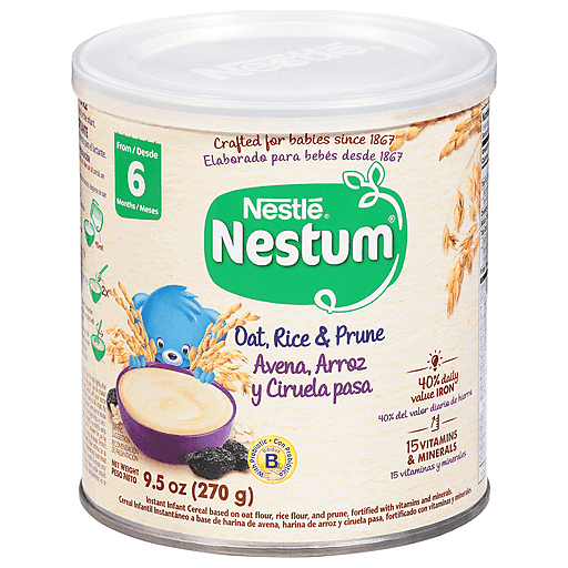 Nestum Cereal Avena Y Ciruela Lata 270 G