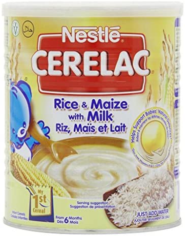 Nestle Cerelac Rice & Maize With Milk - From 6 Months