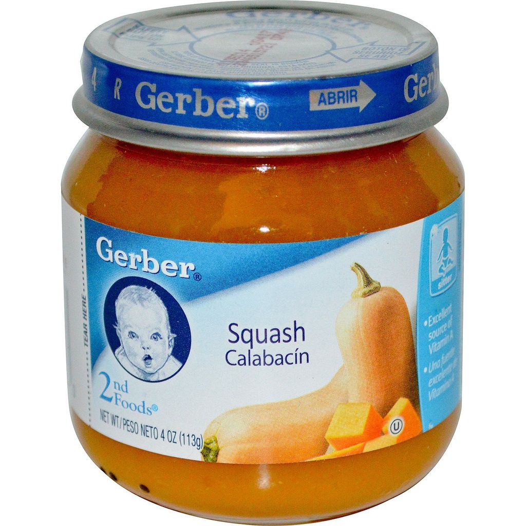 Gerber Squash Puree 4oz