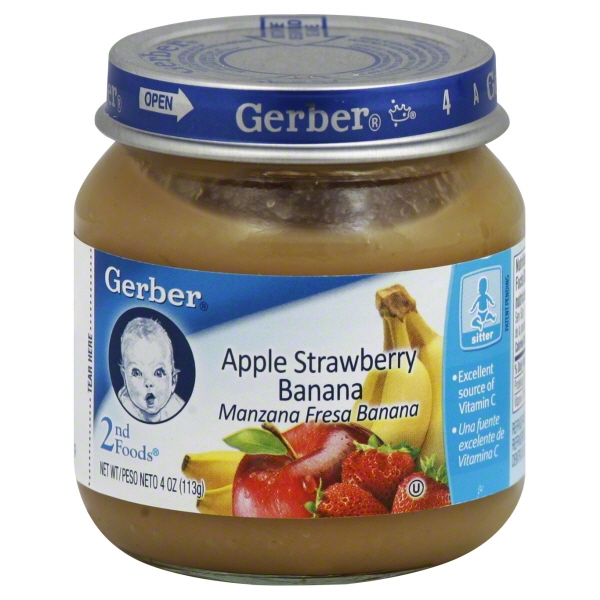 Gerber Apple Stawb Y Banana 4o