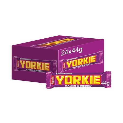 Nestle Yorkie Raisin & Biscuit Chocolate Bar 44g