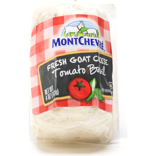 Chevre Goat Cheese, Fresh, Sun Dried Tomatoes & Basil