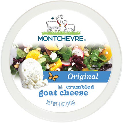 Montchevre Original Crumbled Goat Cheese, 4 Oz