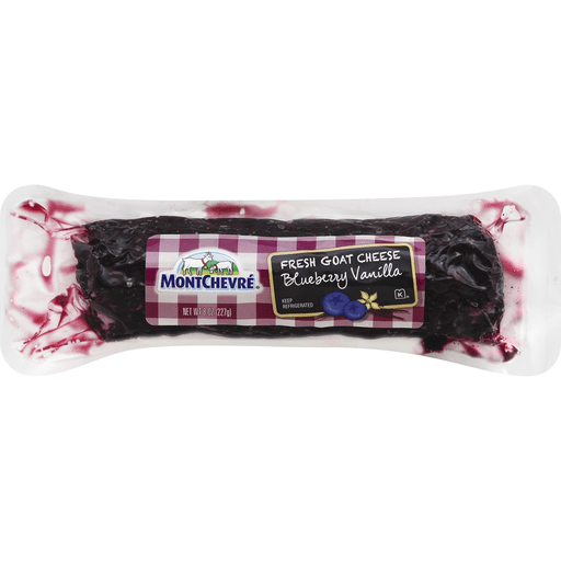 Montchevre Cheese, Fresh Goat, Blueberry Vanilla