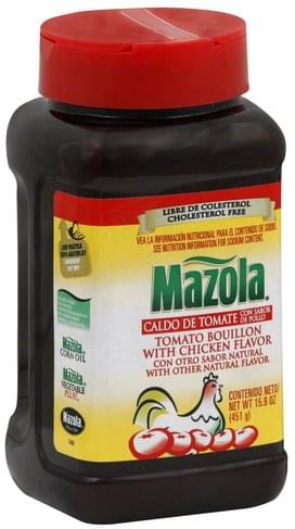 Mazola Bouillon, Tomato With Chicken Flavor