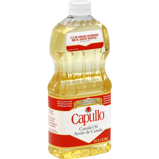 Capullo 100% Pure Canola Oil 32 Fl. Oz. Plastic Bottle