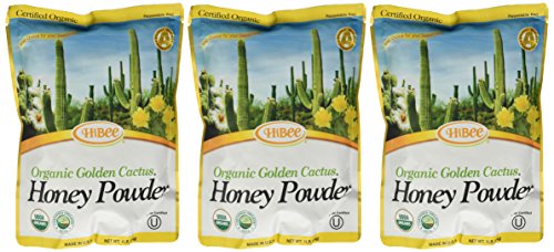 Hibee Golden Cactus Honey Powder Organic, 16 Ounce Unit