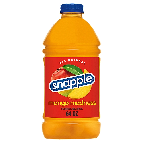Snapple Mango Madness Flavored Juice Drink, 64 Fl Oz Bottle