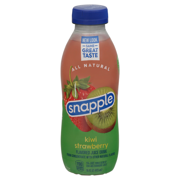 Snapple Kiwi Strawberry Juice Drink - 16 Fl Oz Bottle