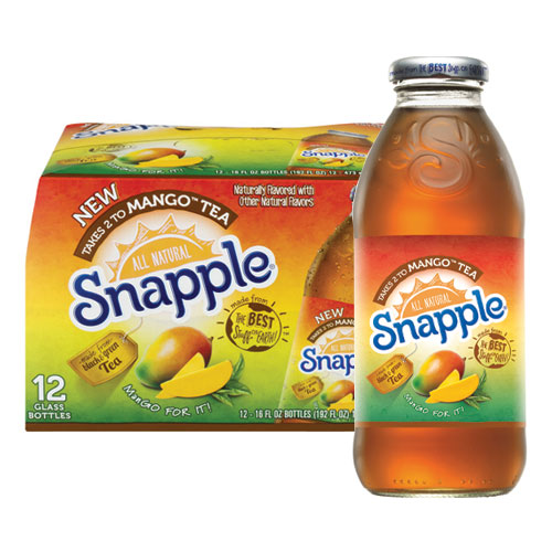 Snapple Takes 2 To Mango Tea - 16 Fl Oz Bottle