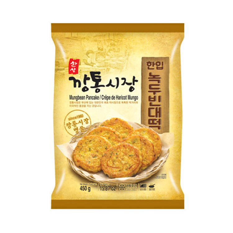 韩国冷冻绿豆麻薯煎饼450g/Korean Mung Bean Pancake 450g