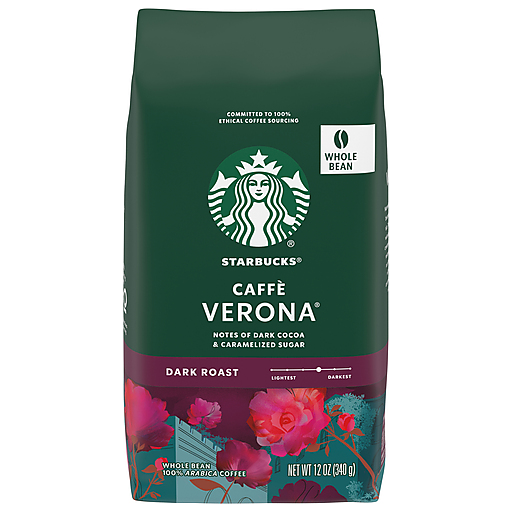 Starbucks Caffè Verona Dark Roast Whole Bean Coffee - 12oz