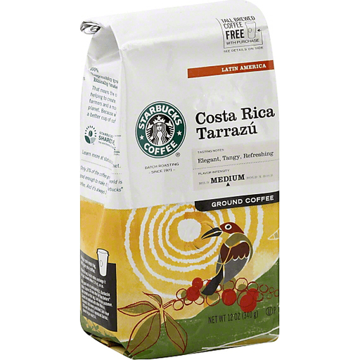 Starbucks Coffee, Ground, Medium Roast, Costa Rica Tarrazu