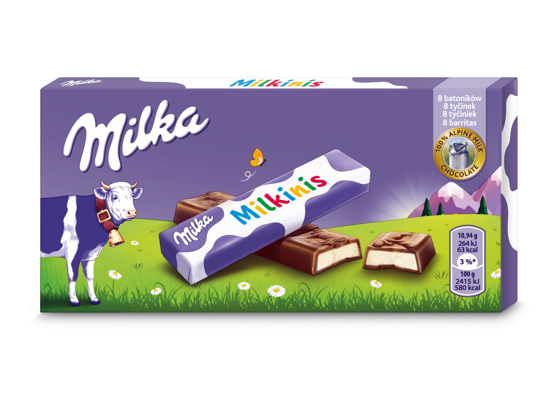 Milka Milkinis Choc 100g