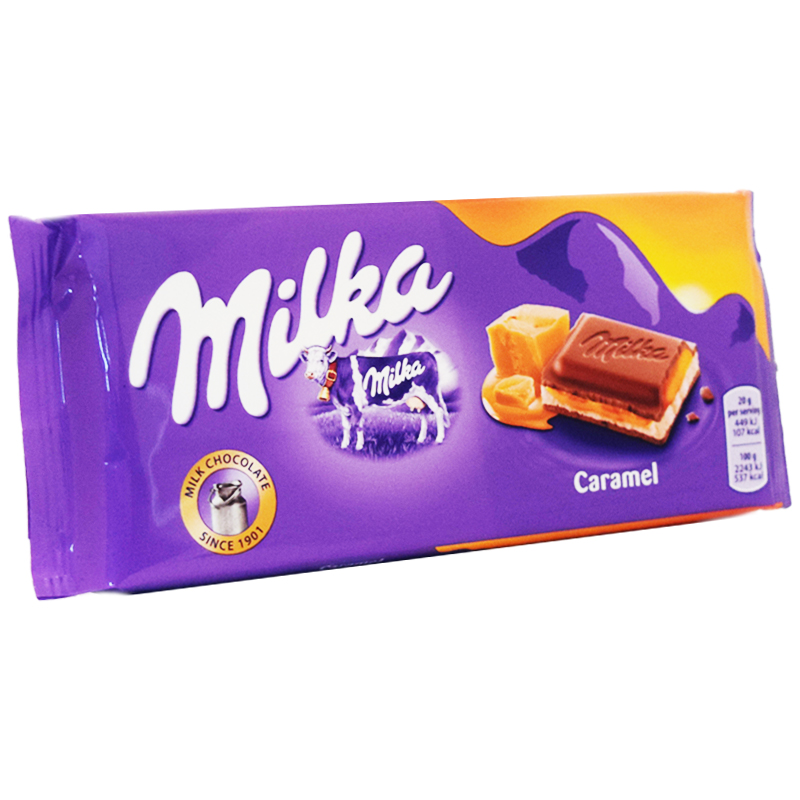 Milka Chocolate Caramel 100g